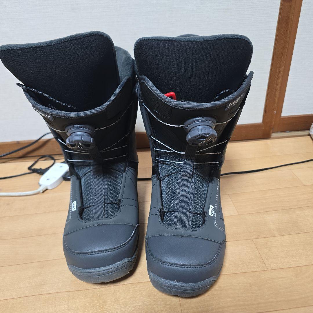 HEAD　DOUBLEBoA　ヘッド スノボブーツ 送料無料　26cm ヘッド（HEAD）スノーボードブーツ 26 STRIKE BOA black｜スーパー