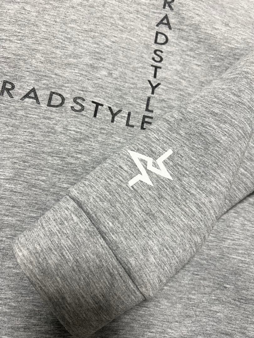 RADSTYLE 9.3oz ダンボールパーカー グレー　高橋優介