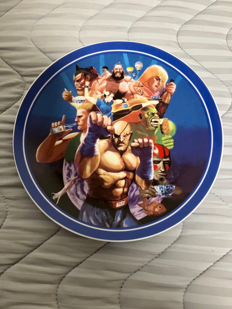 ストリートファイター2 サガット 佐賀県 コラボ 有田焼 飾り皿 CAPCOM