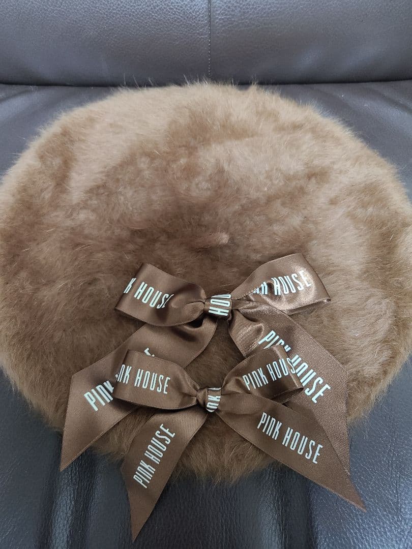 1回使用 ピンクハウス 2024 ロゴリボン付きベレー