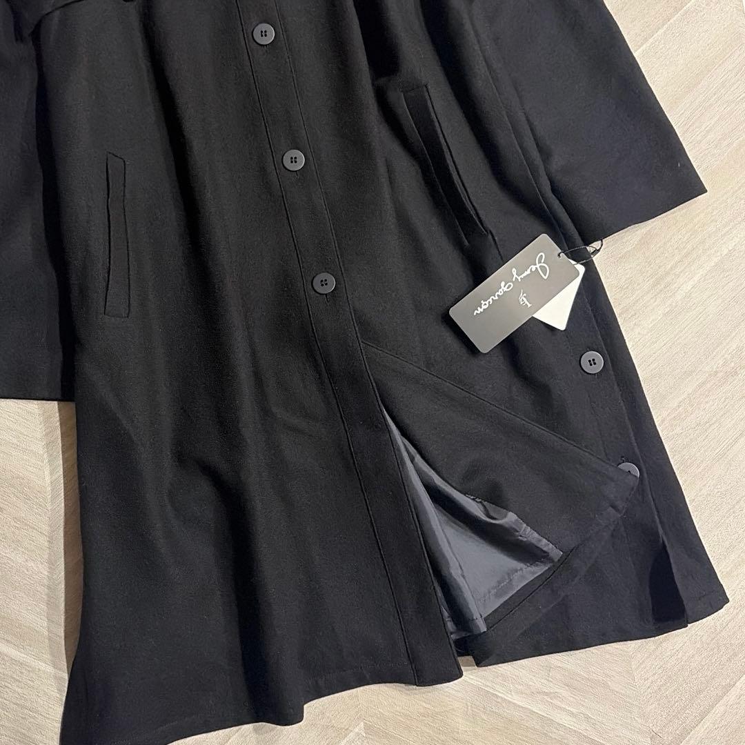 新品✨ジェニーギャルソン ロングコート 定価6,9万 ビッグカラー 刺繍