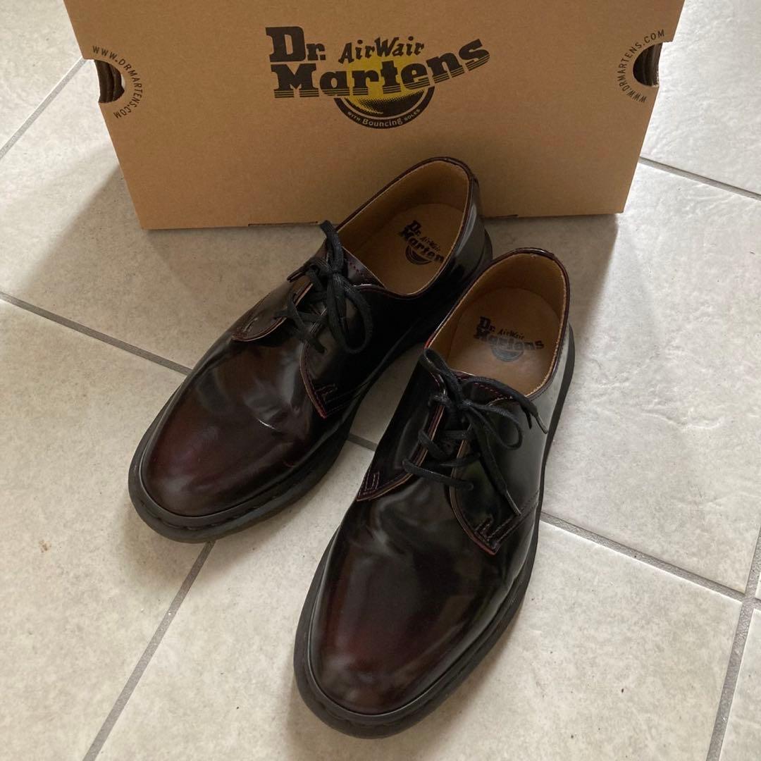 ドクターマーチン ARCHIE Ⅱ チェリーレッド Archie II Arcadia Leather Lace Up Shoes in Cherry Red | Dr. Martens