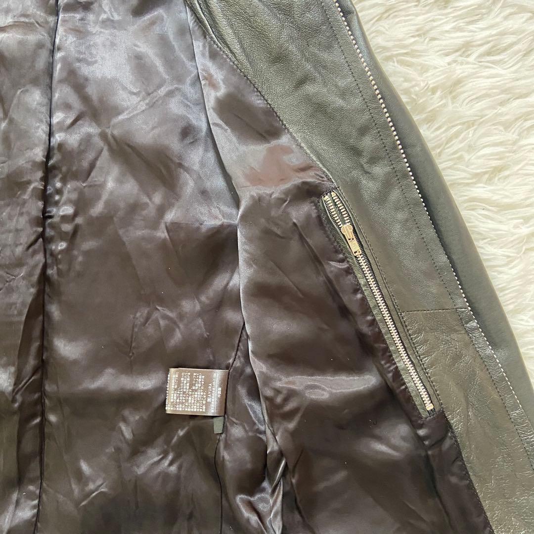 EKAM エカム】変形 袖長 ライダース レザージャケットの通販はau PAY