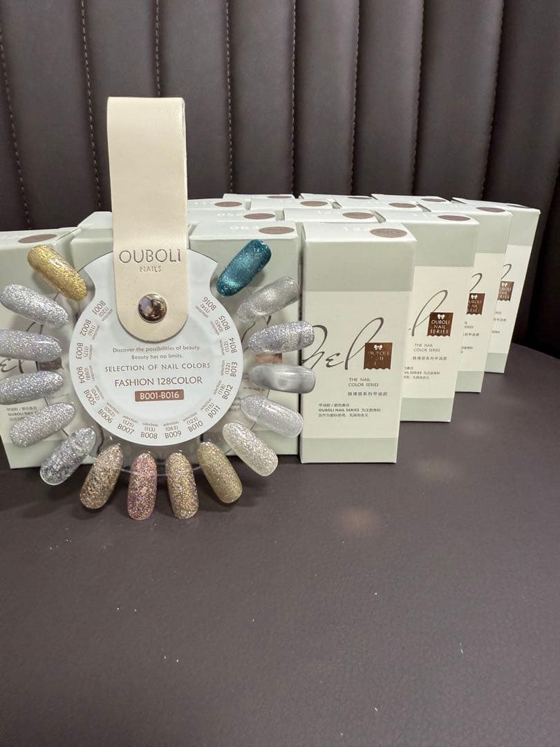 ☆新品未使用☆ラメ＆マグネット16色セット◇カラーチャート付き！ 5ミクロンcoloor ver