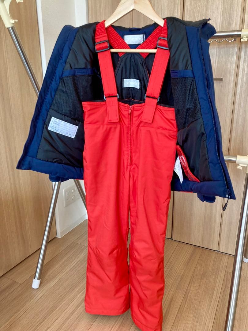 Phenix スキーウェア 130cm ノルウェーモデル Audiロゴ レア