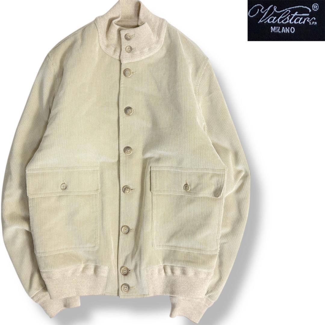 J6263 美品 ヴァルスター コーデュロイ ドライビングブルゾン ベージュ46 Valstar - J6263 美品 ヴァルスター コーデュロイ ドライビング