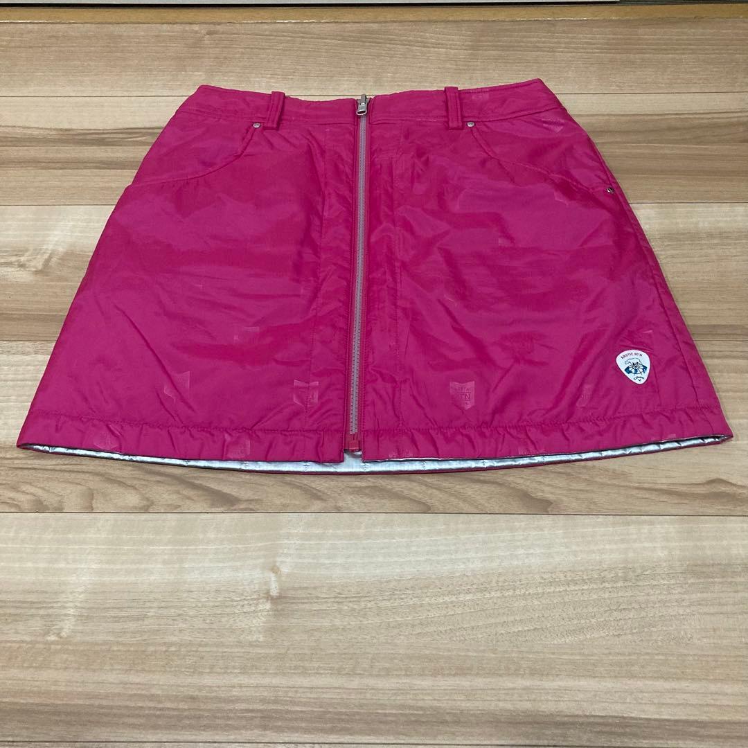 美品 Callaway キャロウェイ スカート M ピンク 中綿 リバーシブル