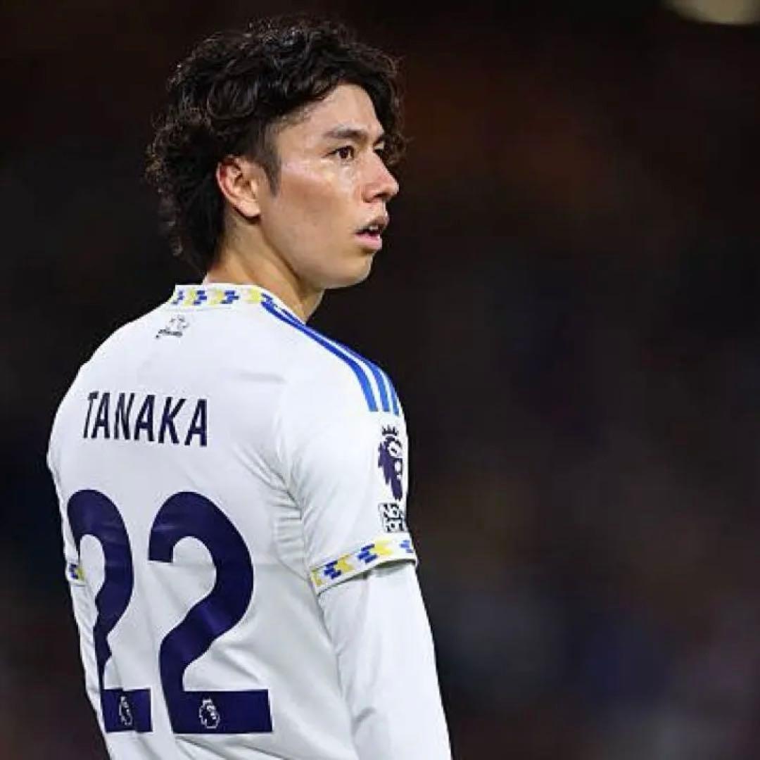 2戦連発割!!! 2025/2026リーズユナイテッド♯22田中碧 正規最新ユニ