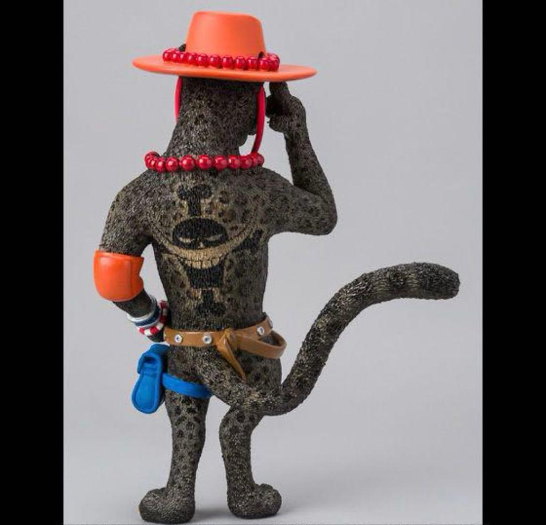 未開封品 付属手配書付】ワンピース zero 朝隈アニマル エース 黒豹ver