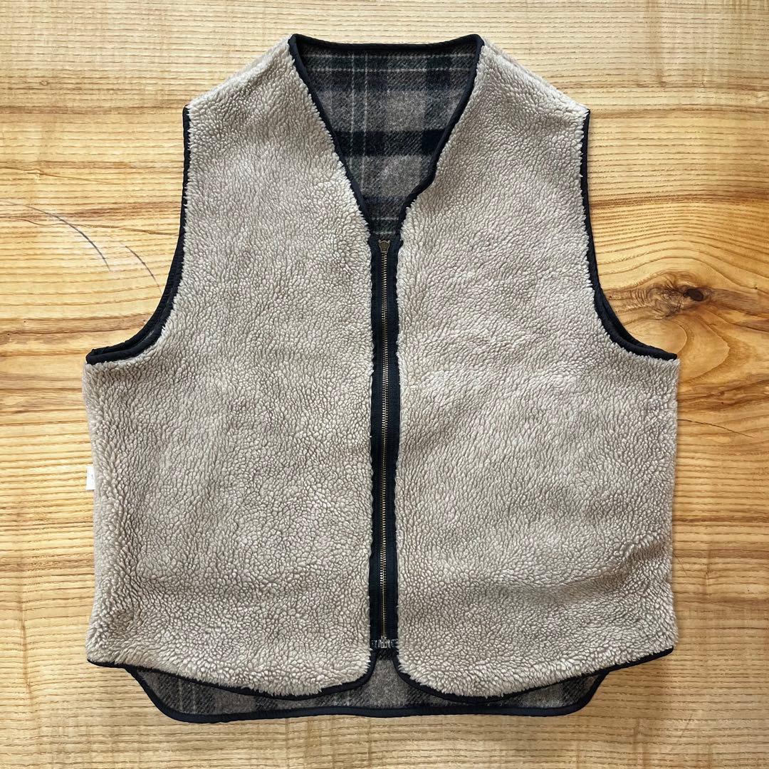 L.L.Bean USA製 90s〜00s ウールボアベスト 美品 サイズフリー