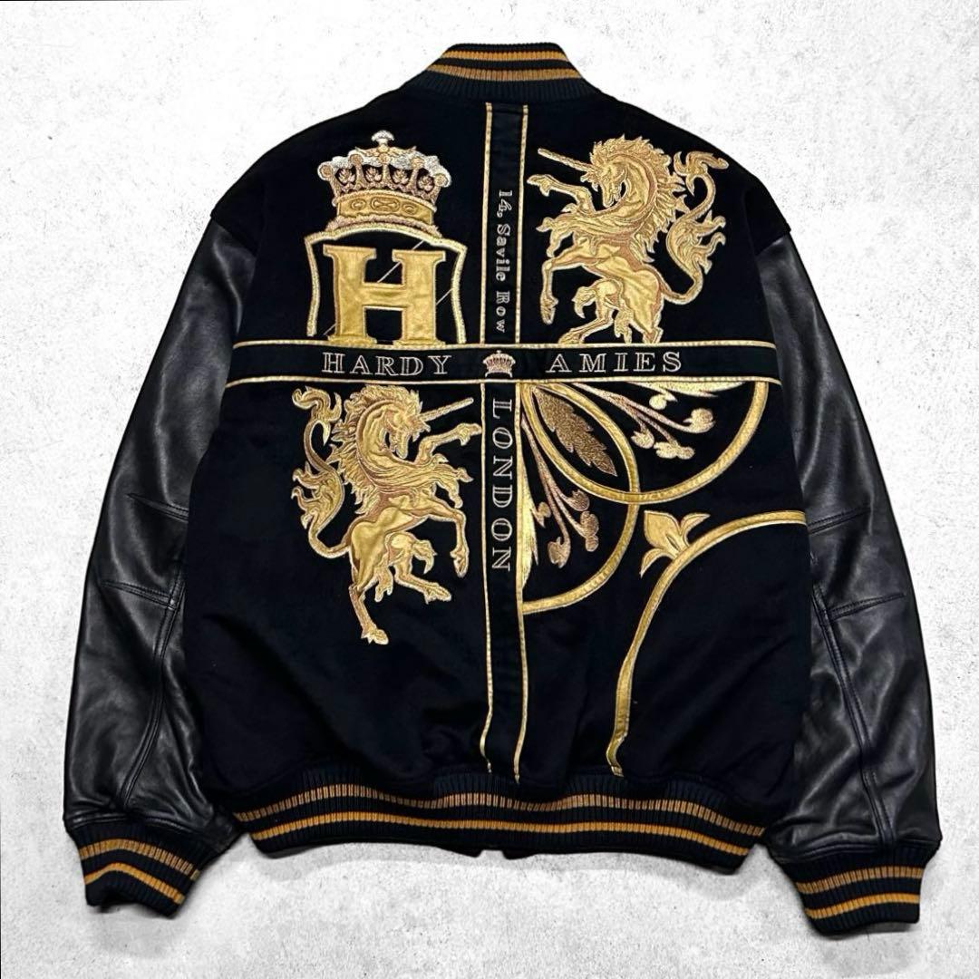専用！HARDY AMIES ハーディエイミス ミナミの帝王 スタジャン 専用！HARDY AMIES ハーディエイミス ミナミの帝王 スタジャン - メルカリ
