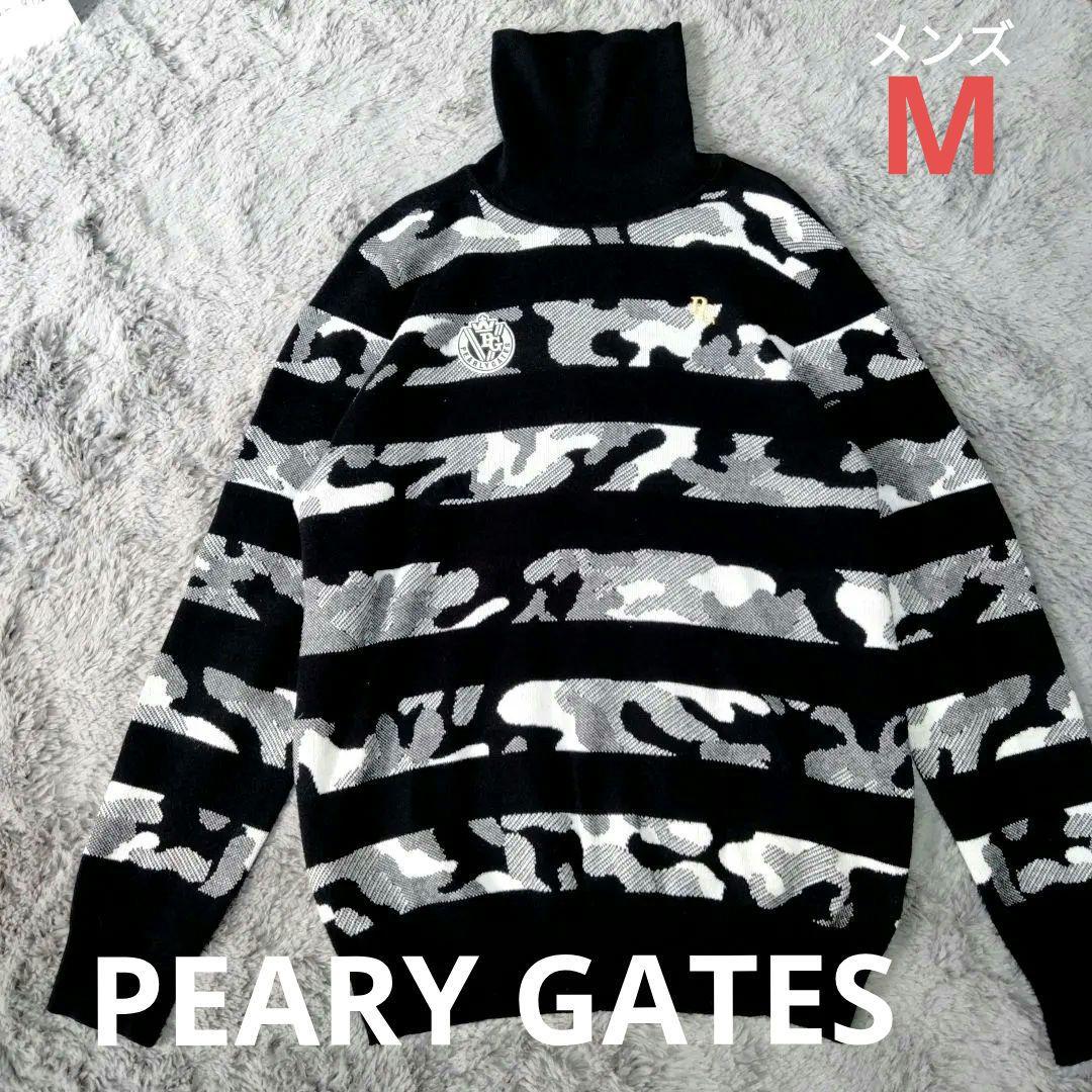 パーリーゲイツ☆カモフラ☆ニット/セーター☆M ゴルフ/スポーツ 楽天市場】パーリーゲイツ ゴルフウェア 長袖セーター 秋 冬 カシミヤ