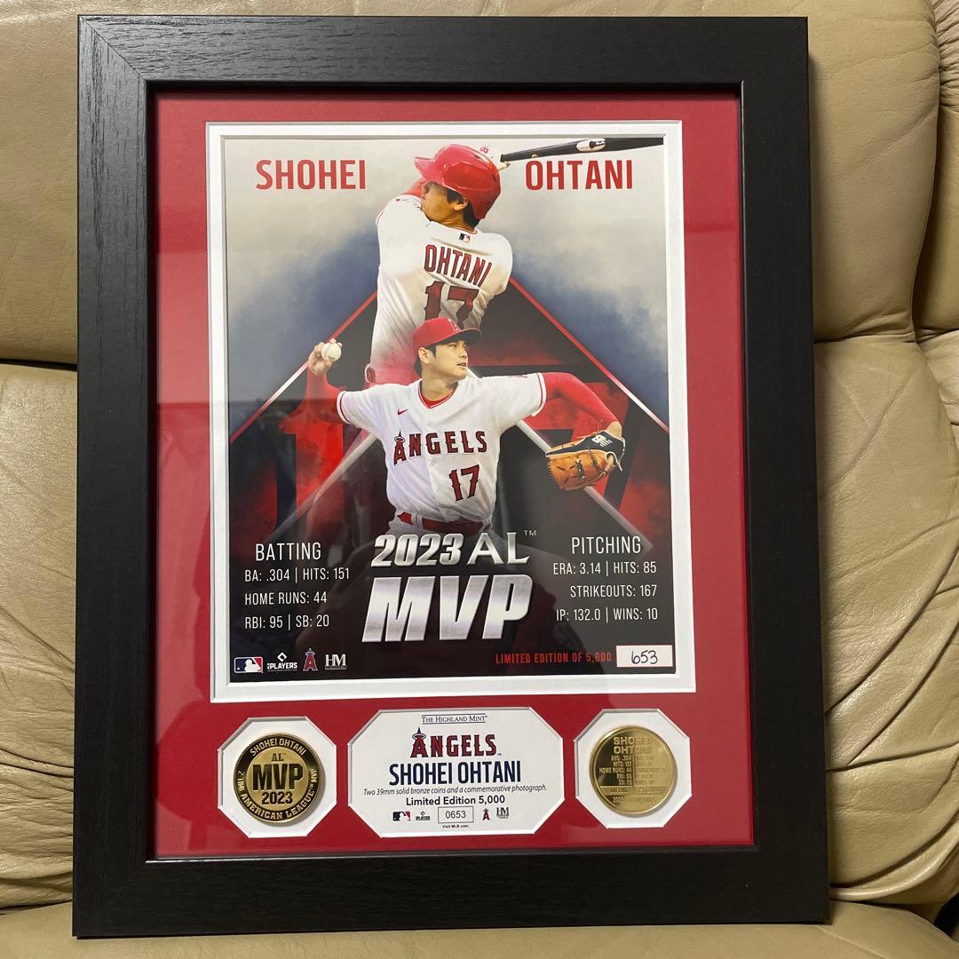 Wシリーズ開幕】2023年大谷翔平MVP受賞記念 貴重な『二刀流』2コイン