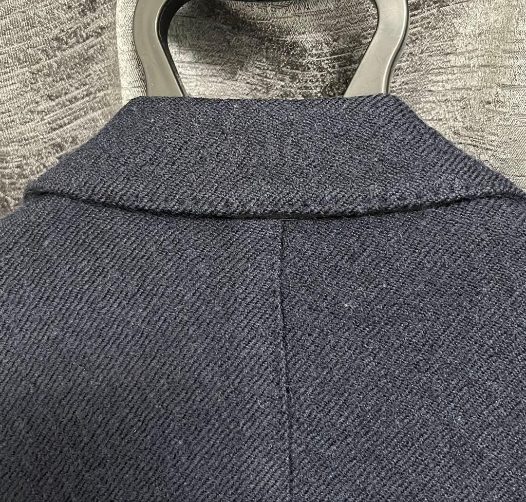 LARDINI《ラルディーニ》チェスターコート　ダークネイビー　サイズ46