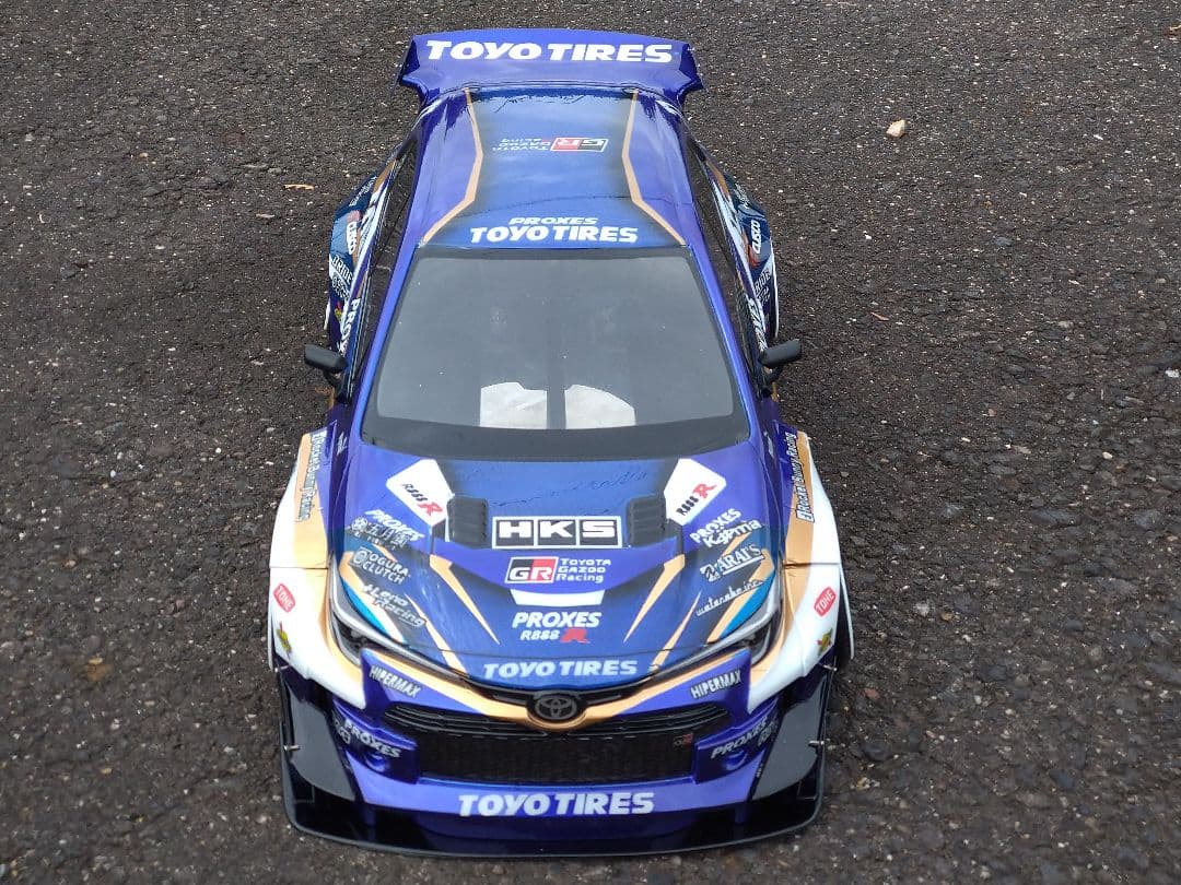 アディクション パンデム GRカローラ 制作済新品ラジコンボディ