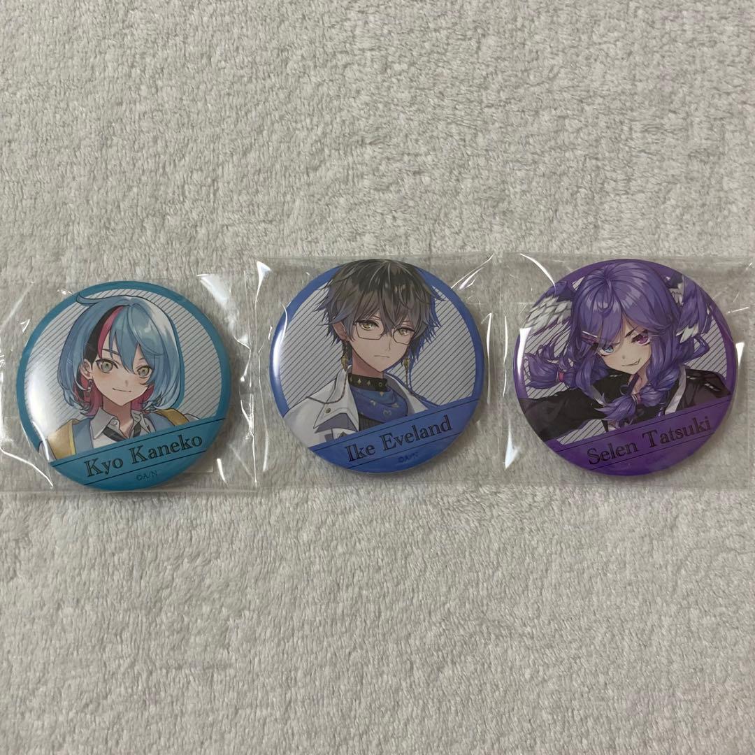 金子鏡 アイク・イーヴランド セレン龍月 缶バッジ セット - メルカリ
