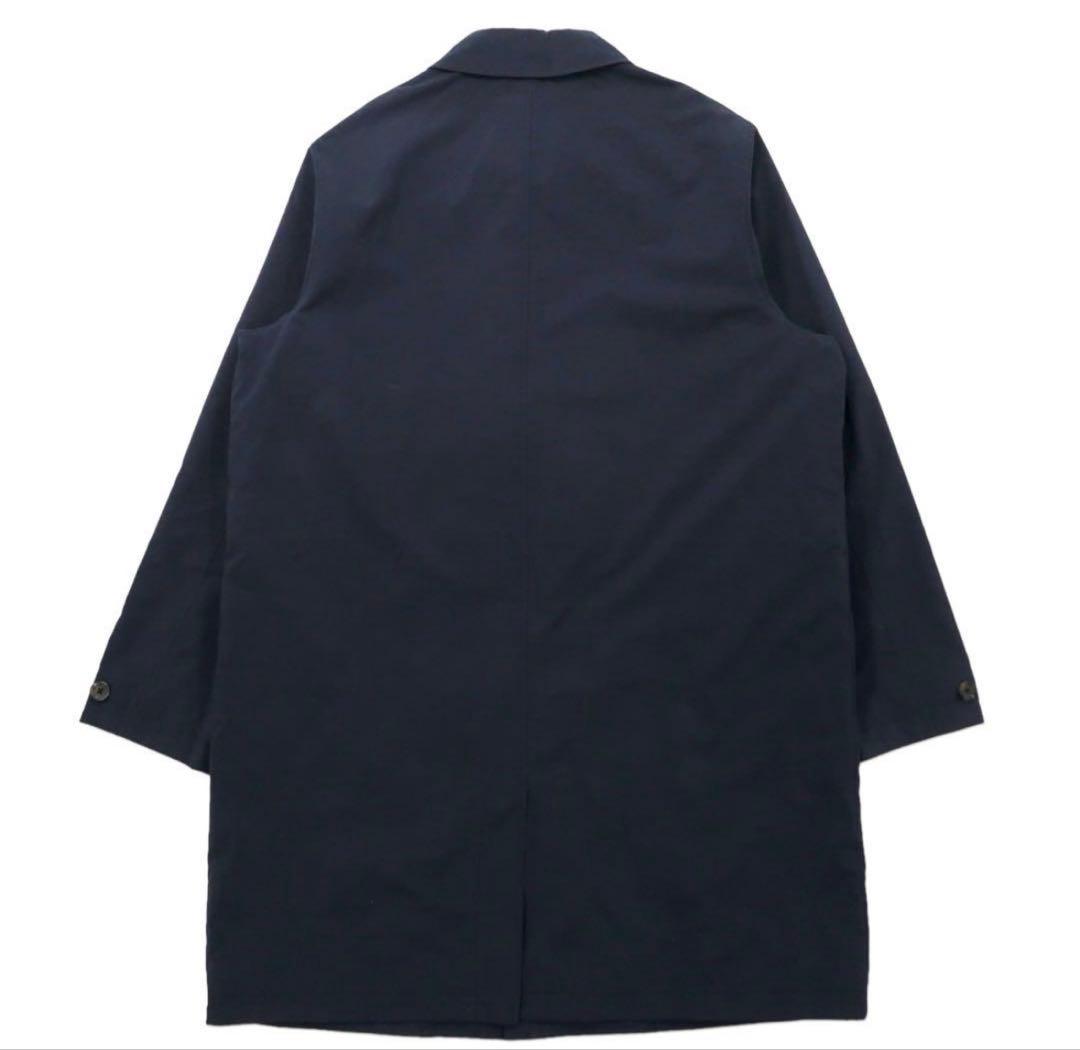 L.L.BEAN ステンカラーコート XL ネイビー ポリエステル ダブルジップ