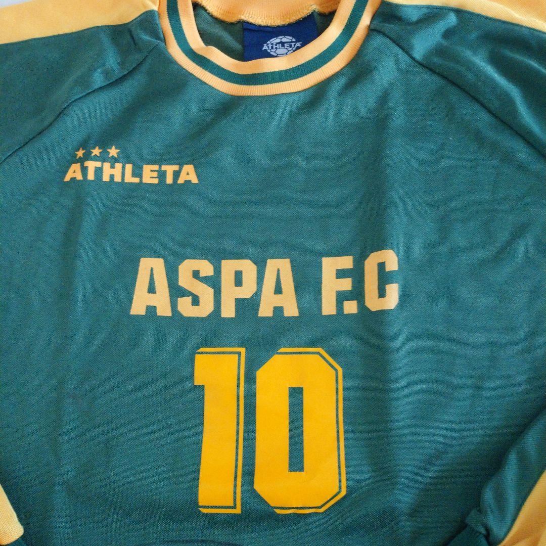 貴重すぎる！《ATHLETA》ASPA FC★公式戦ユニフォーム上下