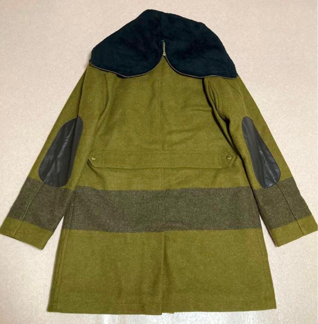 美品 エルエルビーン シグネチャー メルトン ウール モッズコート 筆記