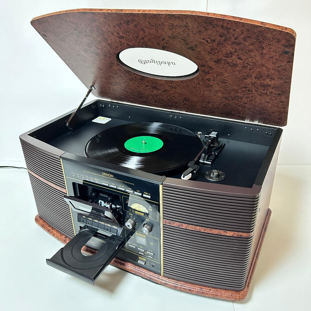 DENON 音聴箱 卓上型ステレオシステム GP-S50 昭和レトロ デノン