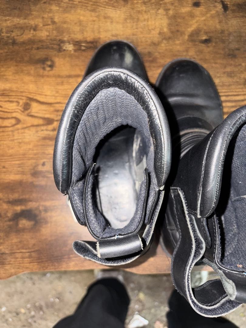 kadoya カドヤ　ブラックアンクル　ライディングブーツ　25.5cm　ブーツ