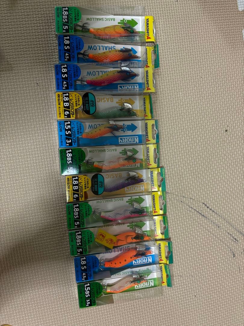 エギルアー 11個セット ハードルアー まとめ売り11個セット ルアー詰め合わせ ルアー各種11点