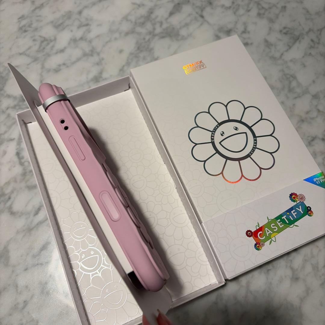 村上隆 x CASETiFY】FLOWERS BLOOM PINK