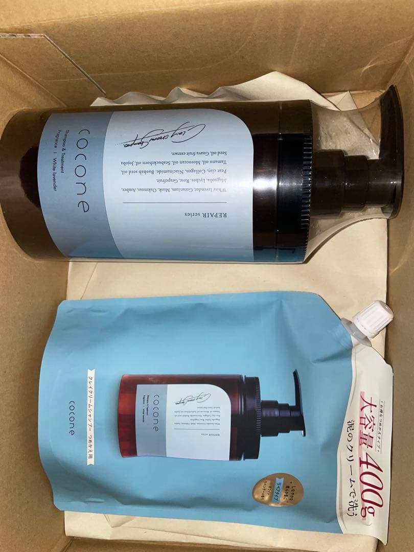 新品未開封】cocone ココネ スムースリペア 本体＆詰替セット - メルカリ