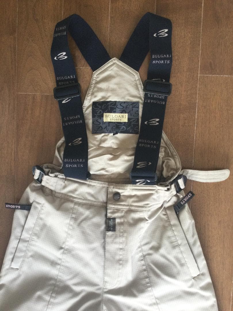 レア】ブルガリ BULGARI スノボ・スキーウェア＆グローブセット日本製