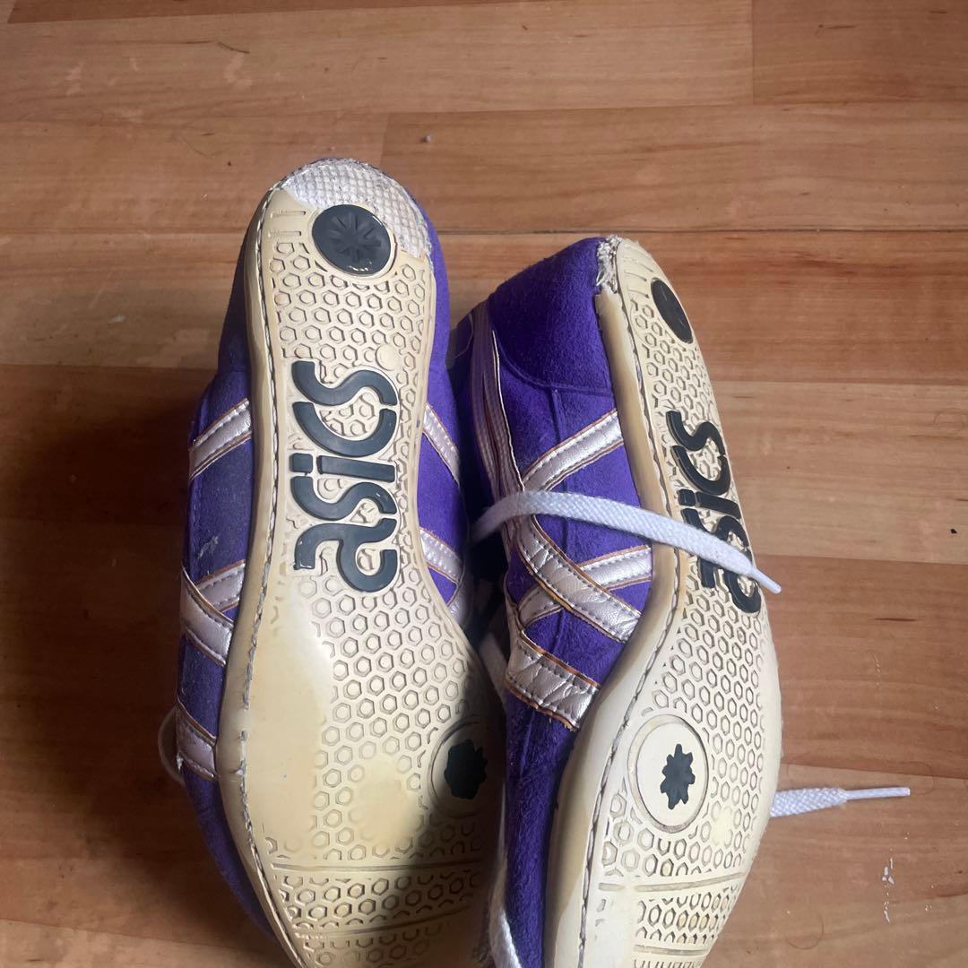 アシックス旧オーダーレスリングシューズ - メルカリ