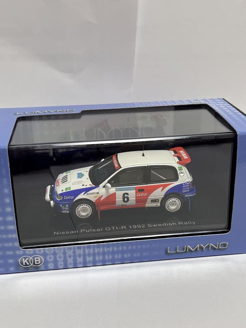 日産 パルサー GTI-R 1992年 スウェディッシュラリー3位 No.6 - メルカリ