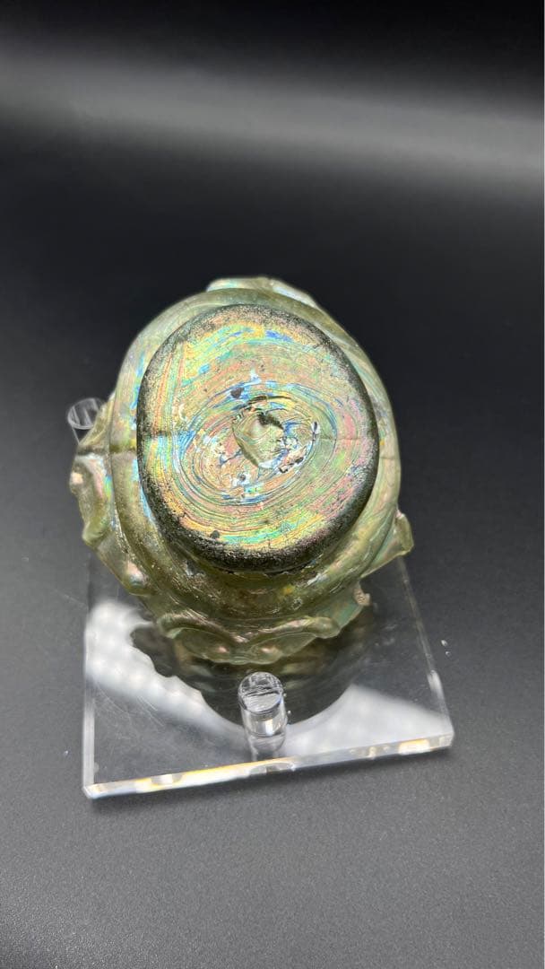 プルメロット387様専用”ローマングラス ボトル 破片 - メルカリ