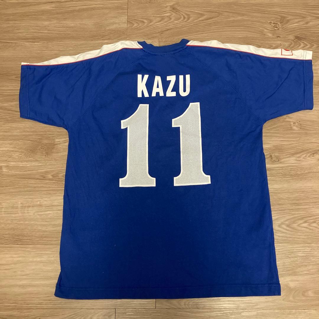 1996年サッカー日本代表Tシャツ カズ11 - メルカリ