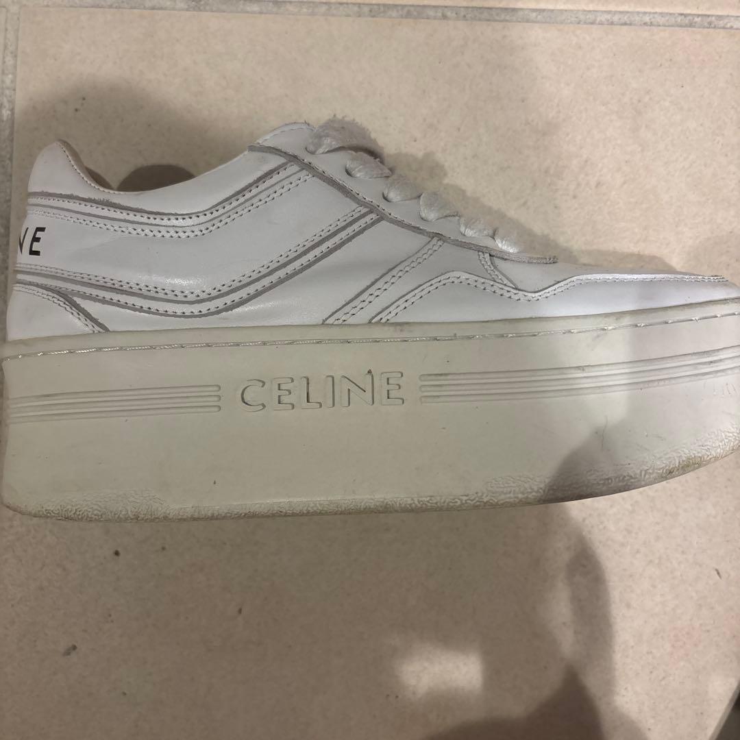 CELINE セリーヌ 厚底 プラットフォーム スニーカー 23.5cm