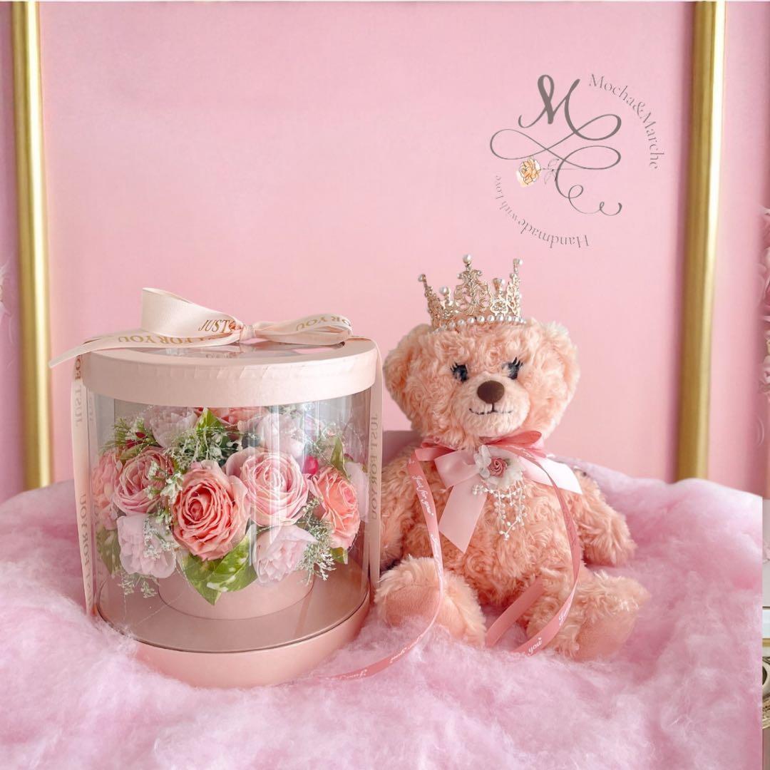 クラウンベアとピンクローズのクリスマスギフトセット ギフトセット ピンク 6種（12枚入） – 鎌倉山ラスク