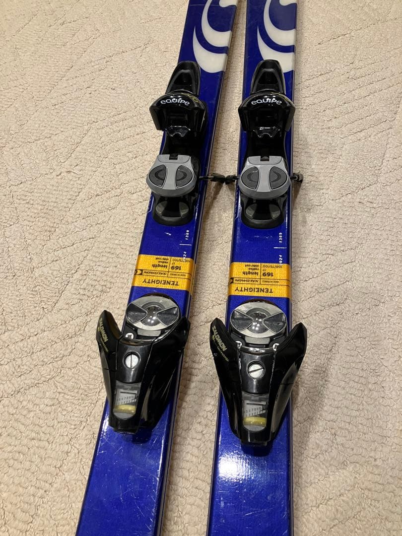 名機 Salomon 1080 TENEIGHTY 169 cm 青テン - メルカリ