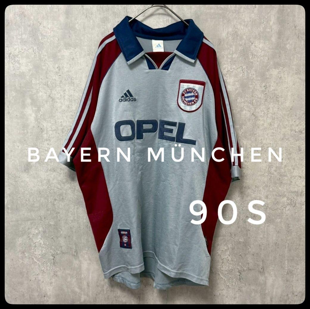 ✴️【97〜99年】バイエルンミュンヘン　公式　adidas　ユニホーム　L 商品詳細│フットボールショップベック【小田原市】｜ユニフォーム販売