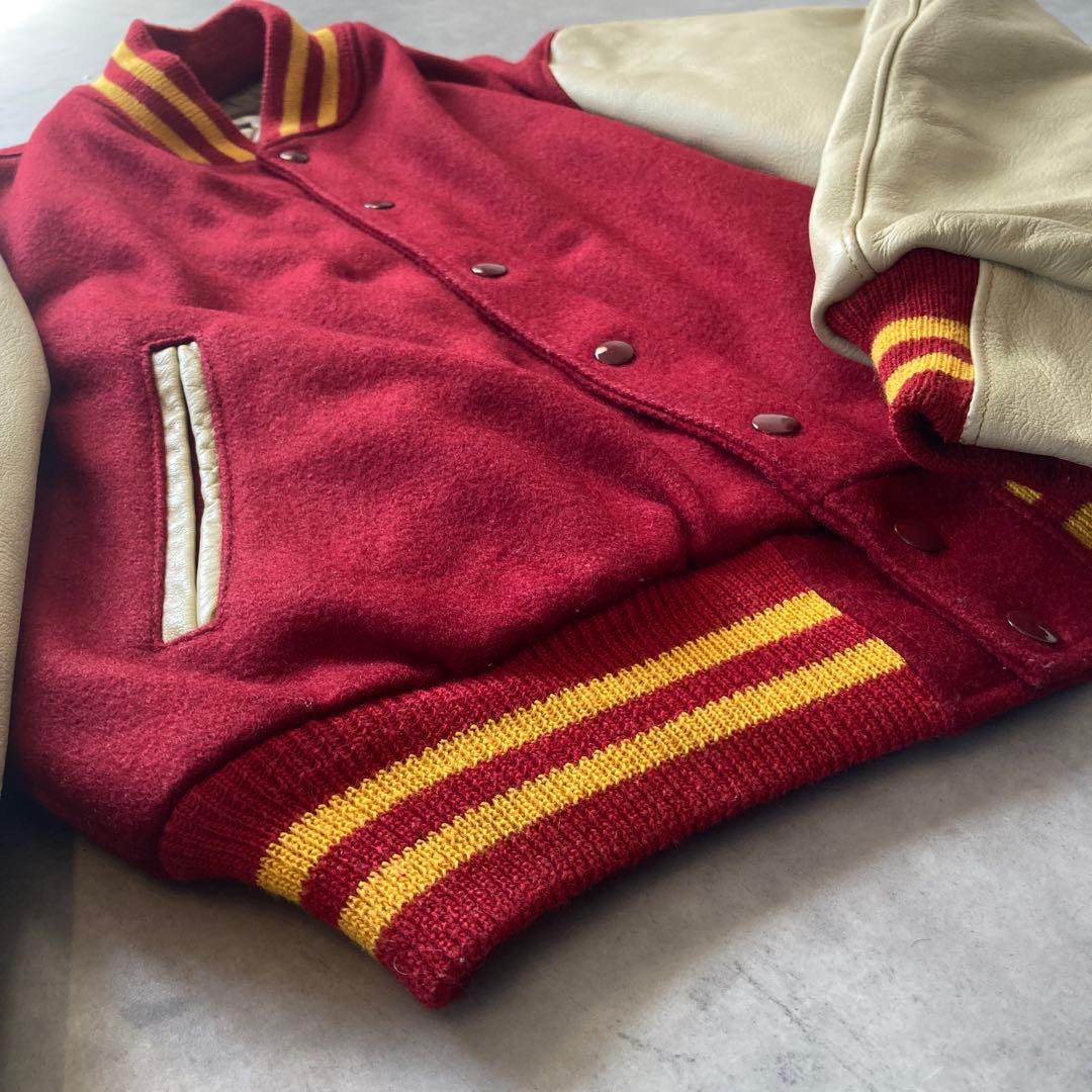 rento様 USA製 vintage Golden Bear スタジャン L