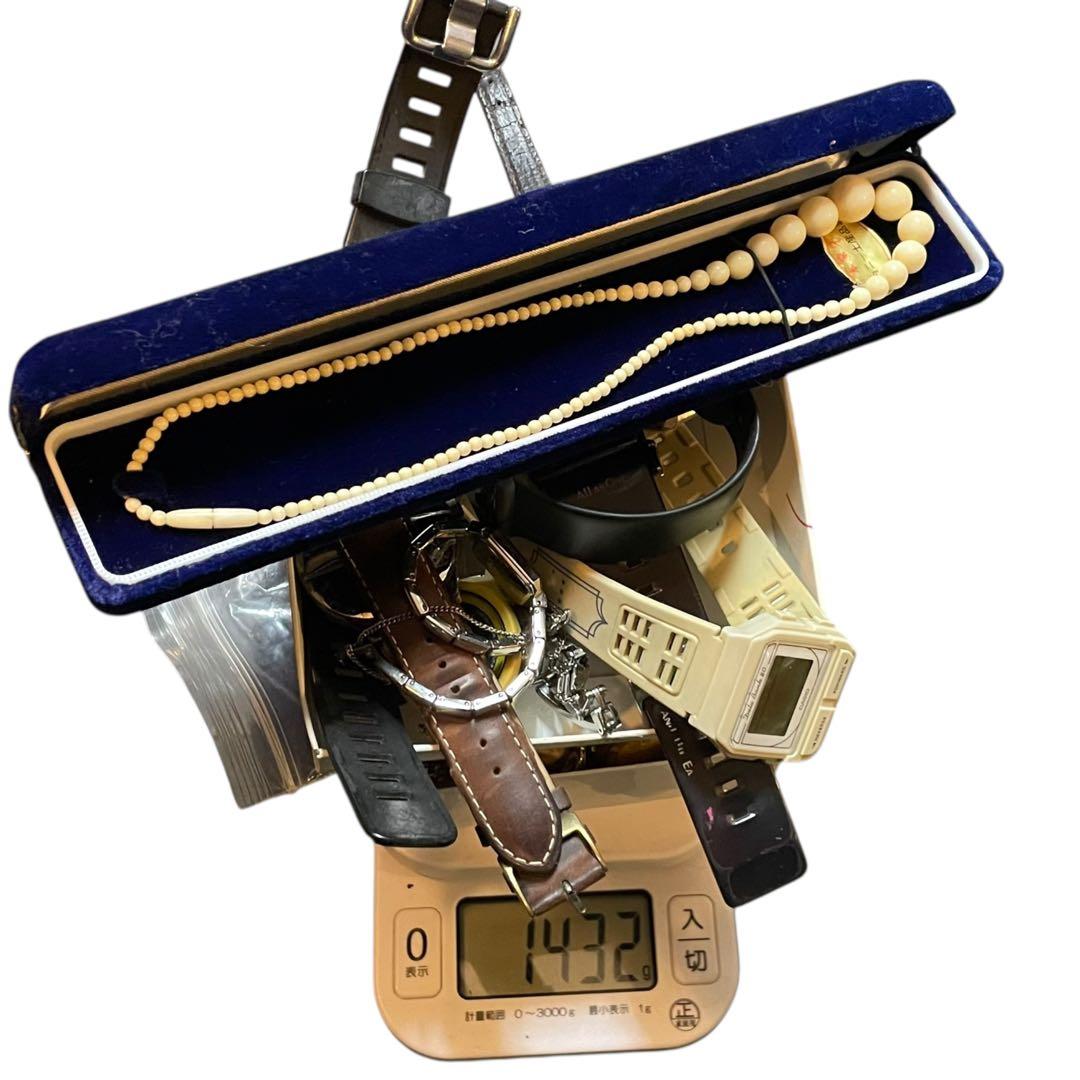 遺品整理 ジュエリーまとめ1432g 未検品 ジュエリーコレクションセット