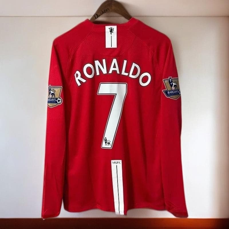 07-08 マンチェスター・ユナイテッド 長袖 シャツ ロナウド 7番 07-08 マンチェスター・ユナイテッド 長袖 シャツ ロナウド 7番 新品07