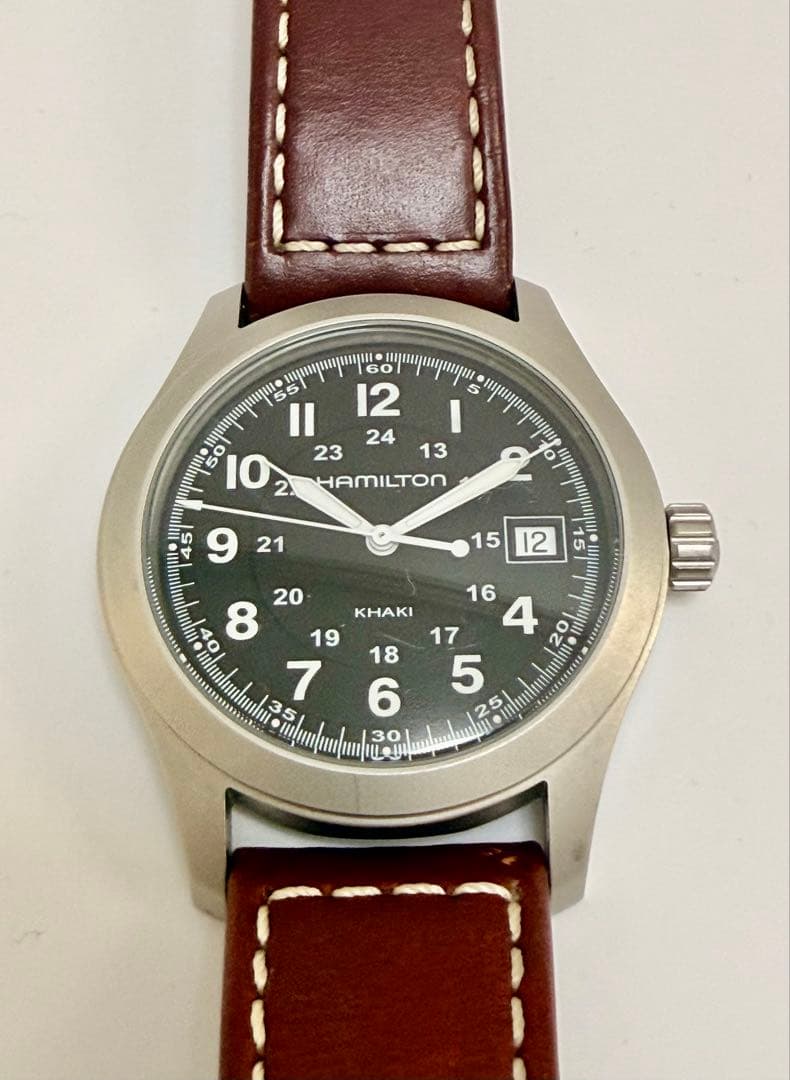 ハミルトン Khaki 腕時計 クォーツ デイト H684811 ジャンク 楽天市場】【HAMILTON】ハミルトン カーキフィールド デイト H684811