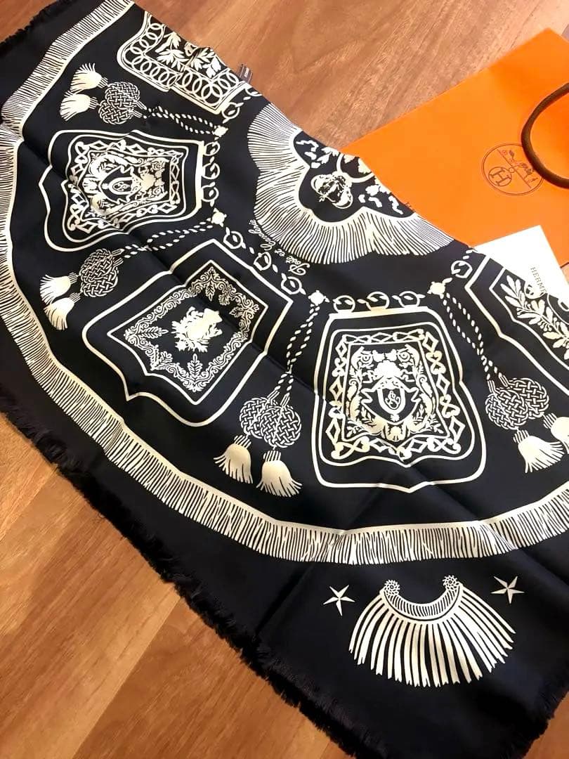 ☆新品☆ Hermesエルメス《サーベル飾袋》カレH 80