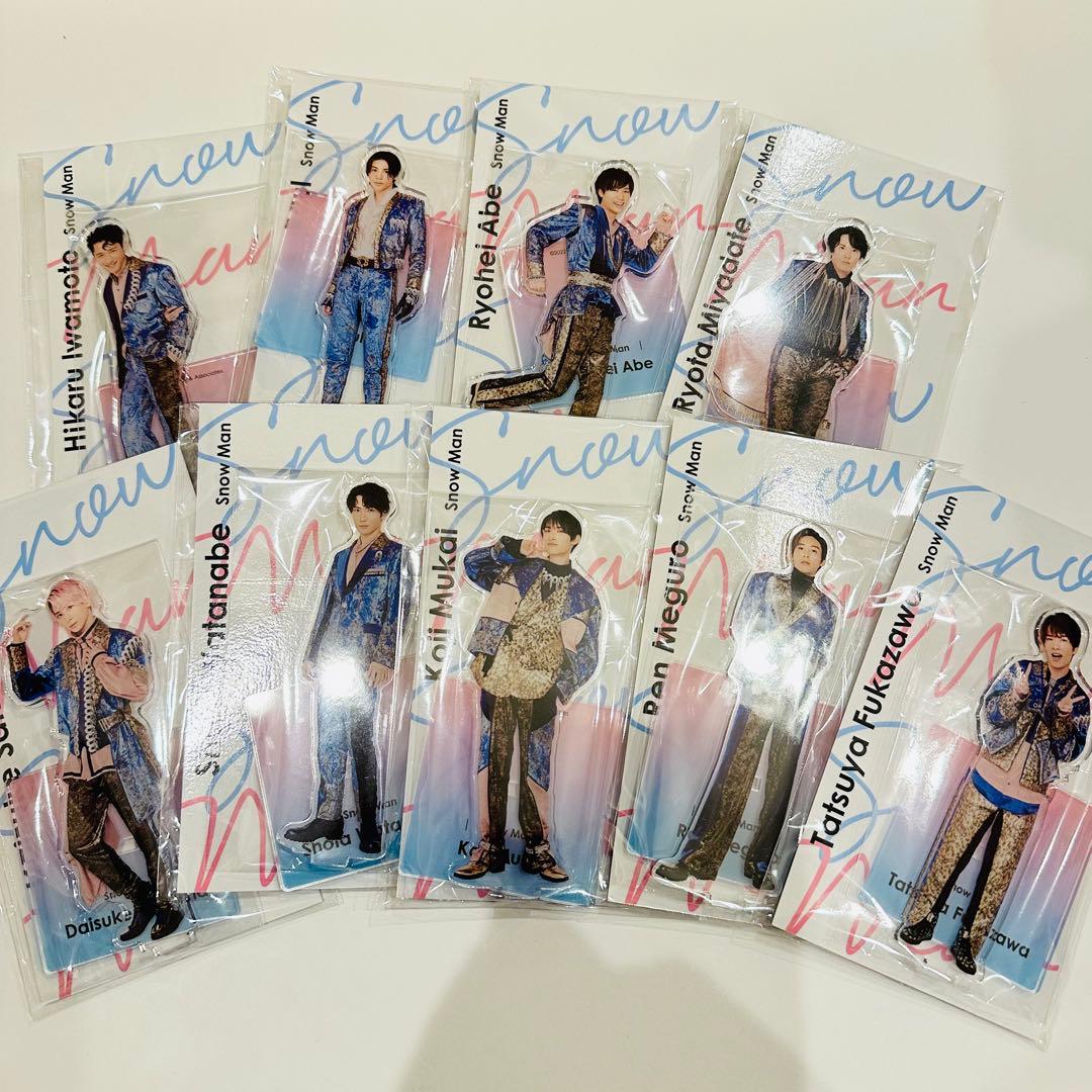 SnowMan アクスタfest アクスタ 9個セット - メルカリ