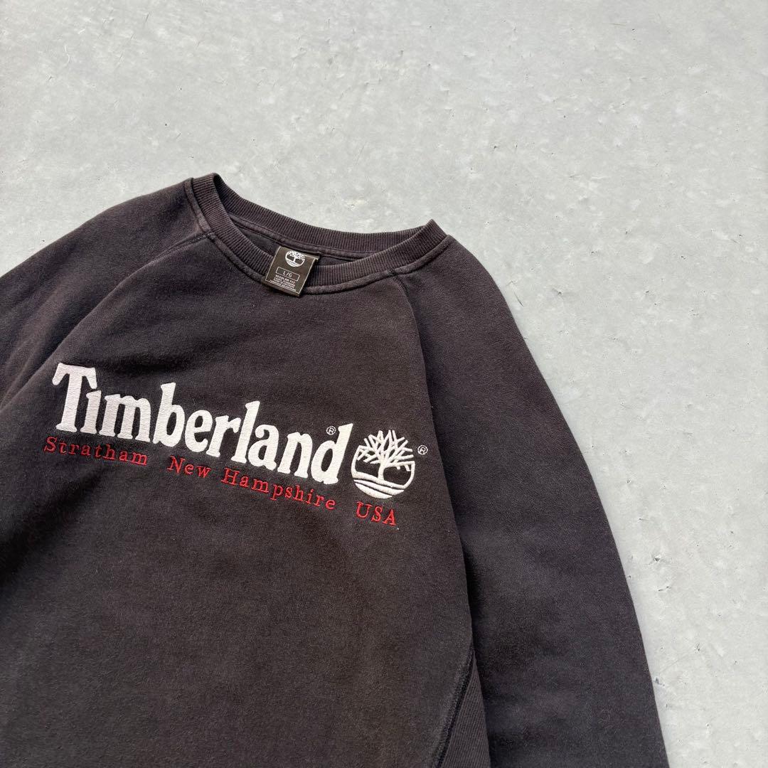 90s Timberland スウェット ロゴ フェード 短丈 box 短丈 - メルカリ