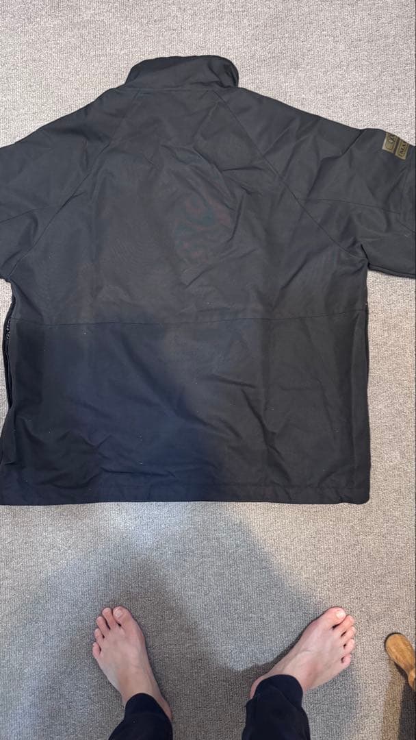 ユズ様専用MAHF ハーフジップジャケット 黒 メンズ ユニセックス