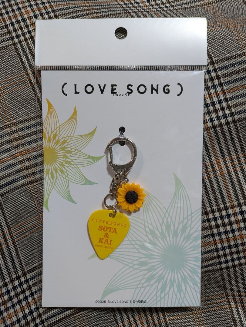新品☆映画 『LOVE SONG』 ピックキーホルダー 向井康二 森崎ウィン