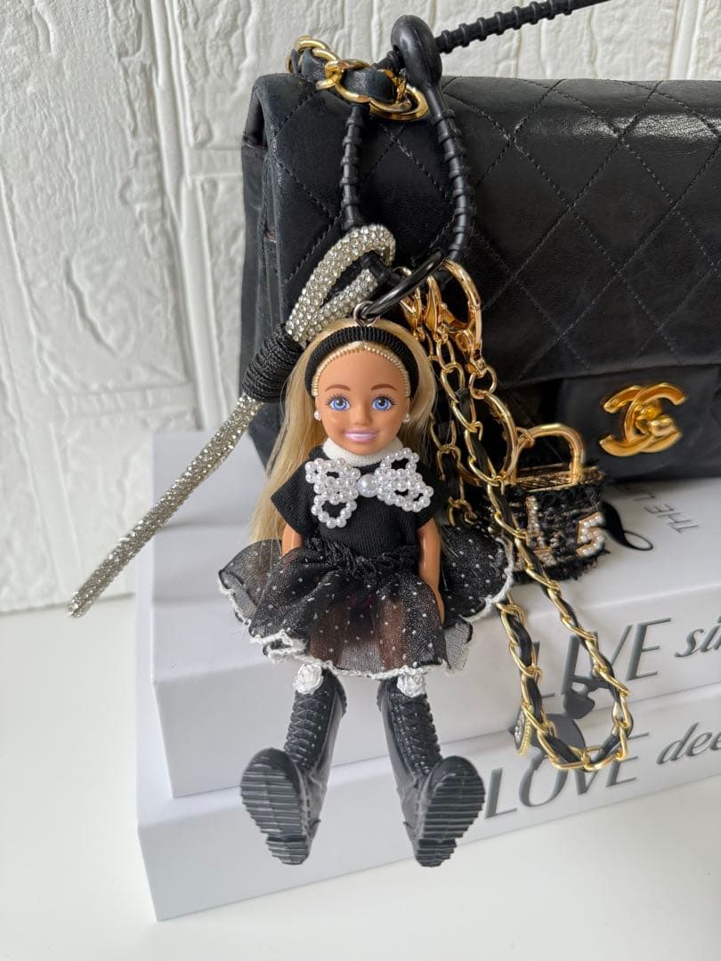 バービーチャーム ドールチャーム バービーキーホルダーBarbieバッグ