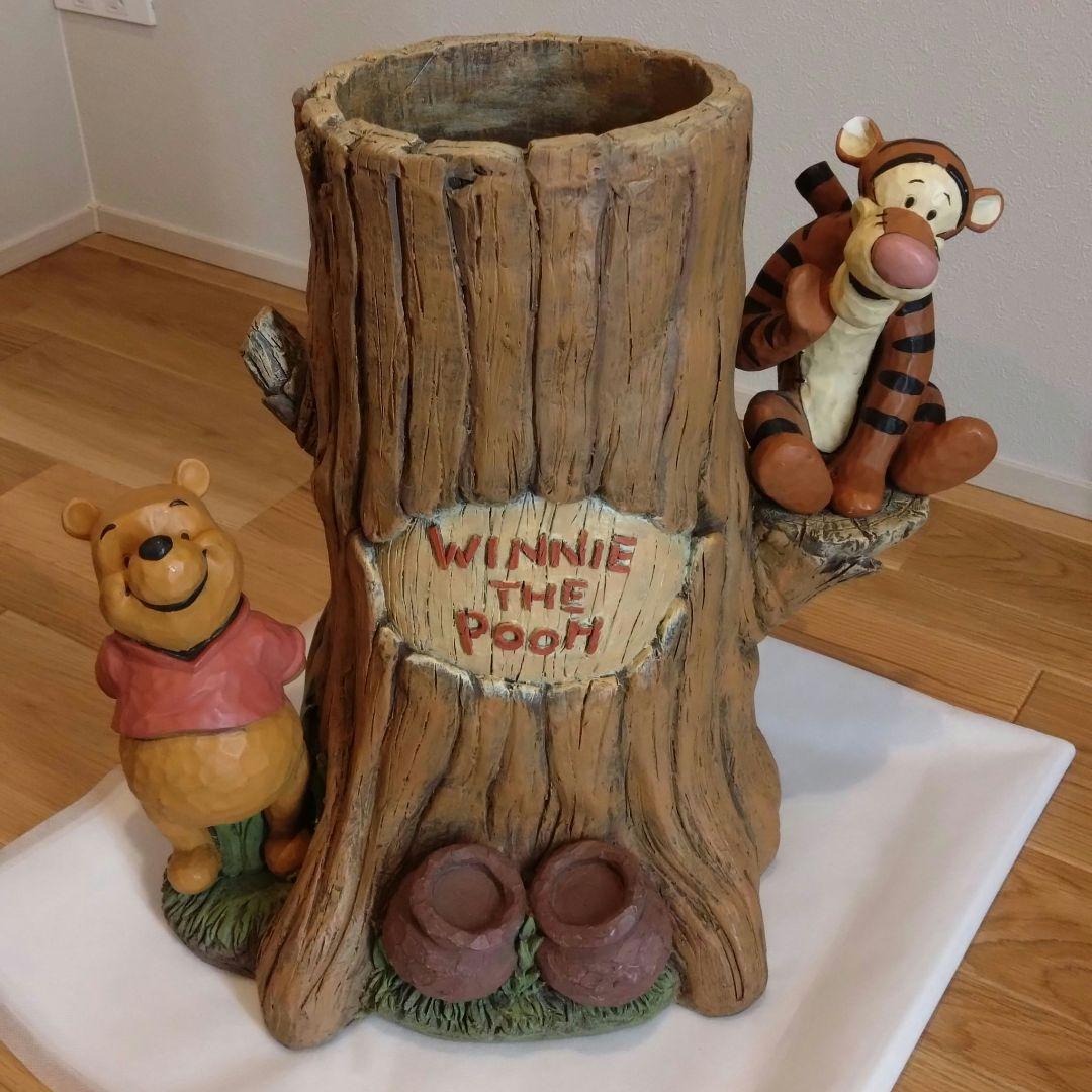 ☆稀少/訳あり☆ 傘立て 瀬戸クラフト くまのプーさん ティガー