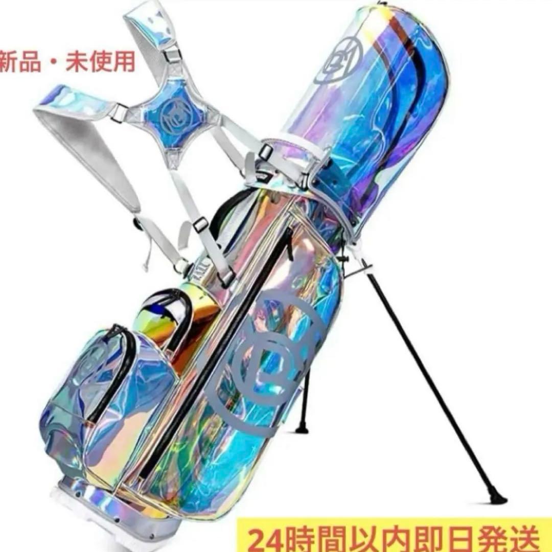 新品 PGM スタンド式 ゴルフキャディバッグ レインボーカラー 新品希少】PGM スタンド式ゴルフキャディバッグ レインボーカラーの