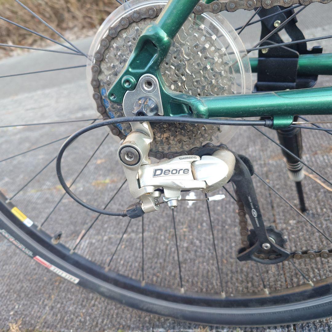 【手渡し　東京都】トレック　7.3FX グリーン　445mm　シフト不調